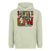 Santa's Favorite Lpn Heavyweight Hoodie | Teevron