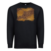 Black leopard background Premium Sweatshirt - BarkalooDesign