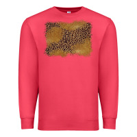 Cardinal leopard background Premium Sweatshirt - BarkalooDesign