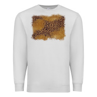 Dove Grey leopard background Premium Sweatshirt - BarkalooDesign