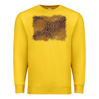 Lemon leopard background Premium Sweatshirt - BarkalooDesign