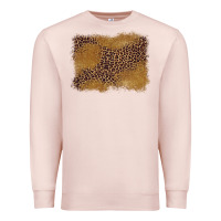Pale Pink leopard background Premium Sweatshirt - BarkalooDesign