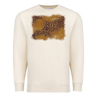 Sandshell leopard background Premium Sweatshirt - BarkalooDesign