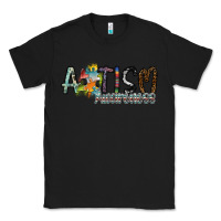 Black autism awareness Classic Tee - SublimationCraftShop