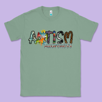 Autism Awareness Classic Tee Designed By Sublimationcraftshop