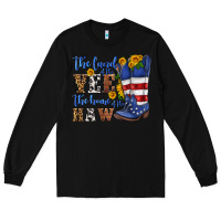 Black the land of the yee the home of the haw Long Sleeve Tee - HRA Design Shop
