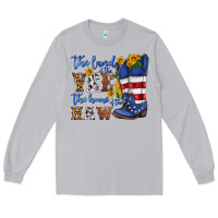 Moon Dust the land of the yee the home of the haw Long Sleeve Tee - HRA Design Shop
