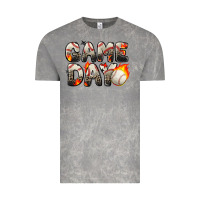 Cloud Rock game day baseball leopard Vintage Tee - Zillion Design Studio