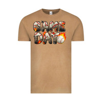 Vintage Camel game day baseball leopard Vintage Tee - Zillion Design Studio