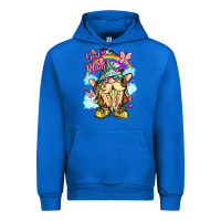 Cobalt best mom gnome rainbow clouds butterfly glitter Urban Hoodie - LillyAllenDesigns