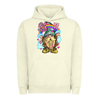 Pigment Pistachio best mom gnome rainbow clouds butterfly glitter Urban Hoodie - LillyAllenDesigns