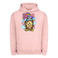 Pigment Salmon best mom gnome rainbow clouds butterfly glitter Urban Hoodie - LillyAllenDesigns