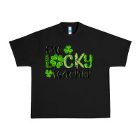 Black st. Patrick's day one lucky teacher Urban Heavy Tee - RanaPortraitStore