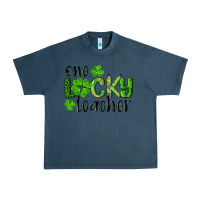 Midnight Navy st. Patrick's day one lucky teacher Urban Heavy Tee - RanaPortraitStore