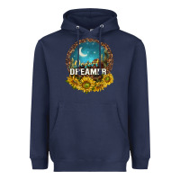 Navy desert dreamer Heavyweight Hoodie - NancyCooperArtShop