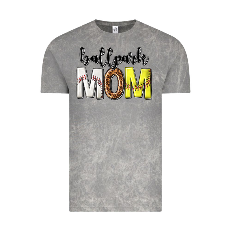 Ballpark Mom Vintage Tee by texasbilliewilder | Teevron