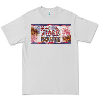 Dove Grey red white boujee Premium Tee - Artiststas