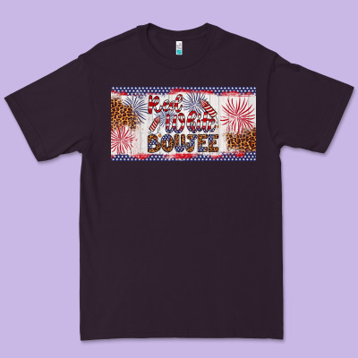 Red White Boujee Premium Tee Designed By Artiststas