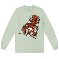 Matcha Christmas crawfish Long Sleeve Tee - FaDigitalArtStudio