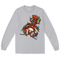 Christmas Crawfish Long Sleeve Tee | Teevron