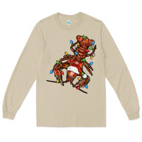 Mushroom Christmas crawfish Long Sleeve Tee - FaDigitalArtStudio