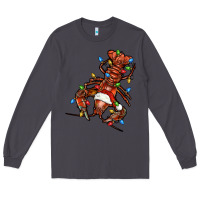 Smoke Christmas crawfish Long Sleeve Tee - FaDigitalArtStudio