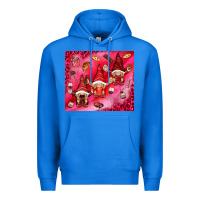 True Royal gnomies with food Premium Hoodie - NancyCooperArtShop