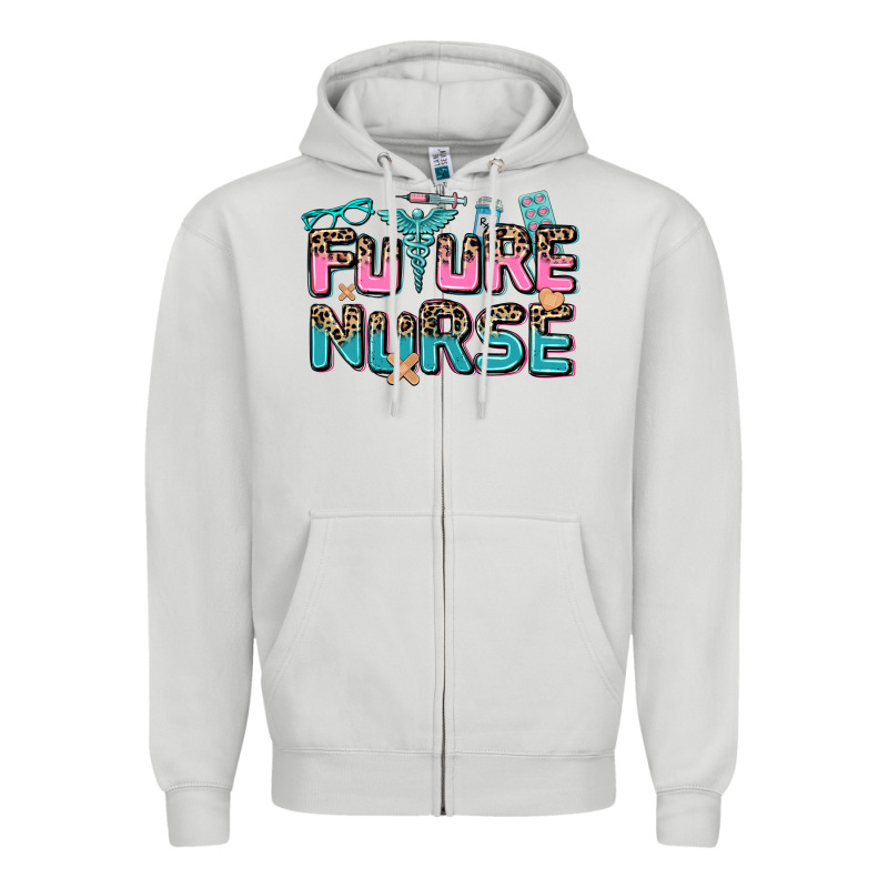 Future Nurse Zipper Hoodie by AdoDesignShop | Teevron