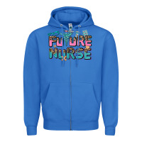 True Royal future nurse Zipper Hoodie - AdoDesignShop