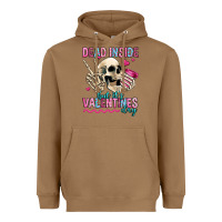 Toasted Coconut dead inside but it's valentines day Heavyweight Hoodie - Jasminsmagicworld