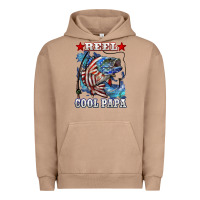 Pigment Burro reel cool papa american flag bass fishing Urban Hoodie - LillyAllenDesigns