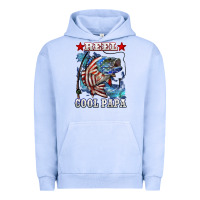 Pigment Grape Ice reel cool papa american flag bass fishing Urban Hoodie - LillyAllenDesigns