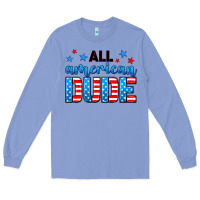 Colony Blue All American dude Long Sleeve Tee - Neo Western