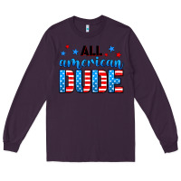 Plum All American dude Long Sleeve Tee - Neo Western