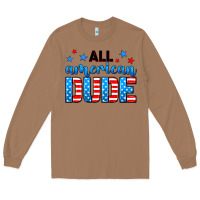 Toasted Coconut All American dude Long Sleeve Tee - Neo Western