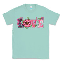 Seafoam walentine's day love sunflower Classic Tee - BarkalooDesign