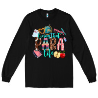 Black living that  para  life Long Sleeve Tee - AdoDesignShop