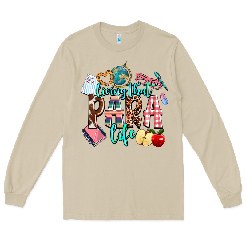 Living That  Para  Life Long Sleeve Tee by AdoDesignShop | Teevron
