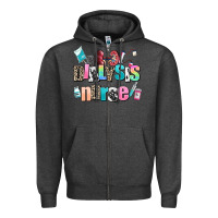 Charcoal Heather dialysis nurse Zipper Hoodie - AdoDesignShop