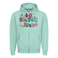 Seafoam dialysis nurse Zipper Hoodie - AdoDesignShop