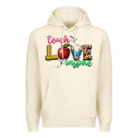 Sandshell teach love inspire Premium Hoodie - NancyCooperArtShop