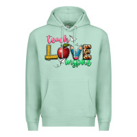 Seafoam teach love inspire Premium Hoodie - NancyCooperArtShop