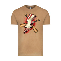 Vintage Camel baseball lightning bolt Vintage Tee - Zillion Design Studio