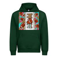 Forest Green american football mom Urban Hoodie - LillyAllenDesigns