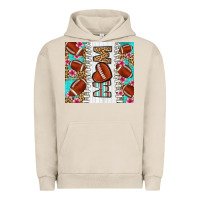 Pigment French Oak american football mom Urban Hoodie - LillyAllenDesigns