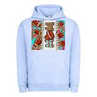 Pigment Grape Ice american football mom Urban Hoodie - LillyAllenDesigns