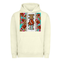 Pigment Pistachio american football mom Urban Hoodie - LillyAllenDesigns