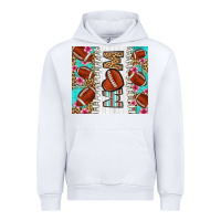 White american football mom Urban Hoodie - LillyAllenDesigns
