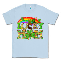 Dusty Blue One lucky mom St. Patricks Day Classic Tee - Neo Western