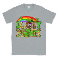 Heather Grey One lucky mom St. Patricks Day Classic Tee - Neo Western